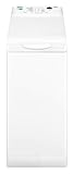 Zanussi ZWQ71235SI Waschmaschine Toplader / 7 kg Trommel / Weiß / sparsamer Waschautomat mit Mengenautomatik / Bügelquick-Programm / 175,0 kWh pro Jahr/ 1.200 U/min / LED-Display