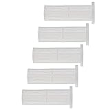 vhbw 5x Anti-Kalk-Kassette für Dampfreiniger mit 3/4' AG Wasseranschluss z.B. kompatibel mit Kränzle, WAP, Nilfisk, Alto usw. - weiß