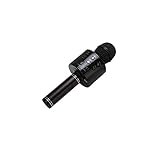 JIAOYKJ Bluetooth- kompatibel WLAN- Mikrofon Home Karaoke-Mikrofone- Lautsprecher Handheld-Musik-Spieler-Sing- Recorder KTV (Color : Black, Size : 1)