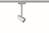 Paulmann 95461 Barelli Hochvolt-Schienensystem-Leuchte URail GU10 10W LED, Chrom (matt)