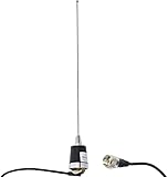 UAYESOK Dual Band VHF UHF Mobilfunkantenne 2M 70CM NMO Fahrzeug Amateurfunkantenne mit Halterung 13ft/4M RG58 Koaxkabel PL259 UHF Stecker für Motorola Baofeng Kenwood Auto LKW Amateurfunk