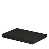 Rössler 13521453700 - Boxline Kartonage rechteckig, passend für DIN A4, Schwarz, 1 Stück