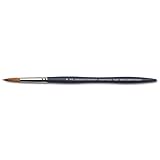 Winsor & Newton 5011110 Professional Aquarellpinsel, Malpinsel für Aquarellfarben mit synthetischen Fasern, ergonomischer Griff, langlebig & formstabil, kurze Stiel - Rundpinsel Nr. 10