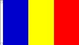 Rumänische Flagge, 150 x 90 cm, 100 % Polyester, Banner, ideal für Kneipen, Clubs, Schule, Festival, Büro, Party-Dek
