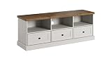 Fernsehschrank Boston RTV Unterschrank mit 3 Schubladen Lowboard 160 cm b