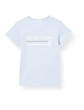 United Colors of Benetton Baby-Jungen 3I9WMM28H T-Shirt, Hellblau Grau 081, 68