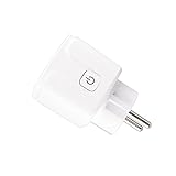 YOUNO Smart stecker, Vocie & Fernbedienung, Timer Und Zeitplan, 16 Amp, kompatibel mit Alexa und Google Assistent, Bedürfnisse tuya ZigBee gateway, Weiß