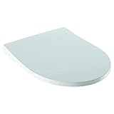 Keramag iCon WC-Sitz SLIM mit Deckel, Wrap-over, mit Absenkautomatik weiß