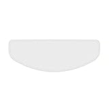 Helm Visier Anti Fog Motorradhelm Objektiv, Anti Beschlag Folie für Motorradhelm Visier, Anti Beschlag Folie,Universal Schutzfolie Transparent Scheibe Aufkleber, Motorradhelm Visier, 25x9