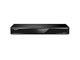 Panasonic DMR-UBS70EGK Ultra HD Blu-ray Recorder (500GB HDD, 4K Blu-ray Disc, 4K VoD, UHD TV Empfang, 2x DVB-S2, schwarz)