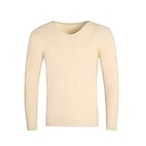 Qienjn Pullovers Herren V-Ausschnitt Einfarbig Herbst Und Winter Herren Sweater Schlank Einfacher Und Bequemer Eleganter Herren Gestrick