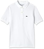 Lacoste Jungen Pj2909 Poloshirt, Weiß (Blanc), 1 Jahre (Herstellergröße: 1A)