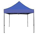 UFFD Heavy Duty Carport, Auto Canopy Garage Party Zelt Bootshelfer mit 4 verstärkten Polen (Color : Blue, Size : 1.9mx2.9mx1.9m)