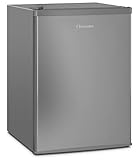 Inventor Mini-Kühlschrank Inox 65L, leise ideal für die Küche, das Schlafzimmer, Studentenzimmer, Hotels und kleine Wohnungen (WEEE-Reg.-Nr.DE 70189747)