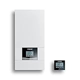 Vaillant elektronischer Durchlauferhitzer, VED exclusive 21/8, druckfest, 21kW, 400V, gradgenaue Auslauftemperatur, stufenlos einstellbar, Grafikdisplay, 0010023747