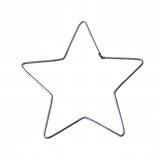 ZHAFG Star Metal Dream Catcher Dreamcatcher Ring Macrame Craft Hoop DIY.Zubehör (Size : 2)