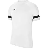 Nike Herren Academy 21 Training Top Kurzarm Trikot, Weiss Schwarz Schwarz Schwarz, XXL EU