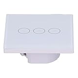 Wand-Touch-Schalter, kompatibler praktischer langlebiger Touch-Schalter mit Schraube für stufenloses Dimmen von LED-Lampen Glühlampen für die F