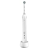 Oral-B Pro 2 2000 Elektrische Zahnbürste, wiederaufladbar, 1 Zahnbürste mit sichtbarem Bürstendrucksensor, 1 Bürstenkopf, 4210201251538, B