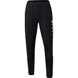 JAKO Damen Premium Trainingshose, schwarz, 38, 8420D