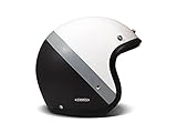 DMD Vintage Dark Side Open Face Helm Jethelm Motorradhelm, XS