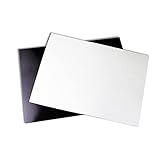 Sits Magnetische Klebefolie/Magnetafel 18'x12' Magnetfolie Selbstklebende Magnetplättchen Schwarz Magnetbogen individuell zuschneidbar für Postkarten, Tafeln &