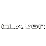 Auto Heckklappe Nummer Brief Aufkleber, für Mercedes Benz AMG CLA CLA180 CLA200 CLA220 CLA250 CLA260 Trim Logo Emblem Typ