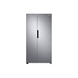 Samsung RS66A8101SL/EF Kühlschrank Side by Side, 409 Liter Kühlschrank, 243 Liter Gefrierfach, 358 kWh/J