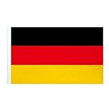 Flagge Deutschland, wetterfeste Flaggen und Flaggen mit Messingösen in verschiedenen Größen, 90 x 150