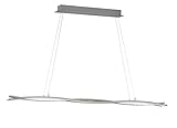 WOFI Pendelleuchte, 3-flammig Segura 3 x LED / 12 W, 10, 5 x 150 x 118, 5 x Abhängung 150 cm, 3000 k