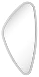 FACKELMANN LED Spiegel Organic Mirrors/Wandspiegel mit umlaufender LED-Beleuchtung/Maße (B x H x T): ca. 40 x 75 x 3 cm/hochwertiger Badspiegel/Breite 40