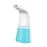 LOFAMI Badaccessoires Seifenspender Wiederaufladbare wandmontierte Smart Sensor Seifenspender, berührungsloser automatischer Haushaltsseifenspender for Badezimmerküche Seifensp