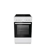 Gorenje EC 5121 WG Elektro-Standherd / 50cm / Ober / -Unterhitze / 74 liter / aufgesetzte Knebel / Weiß