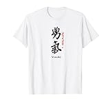 Japanisches Schriftzeichen Mut T-shirt,Mut Kanji Kallig