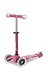 Micro Mobility Micro Mini Kickboard Deluxe Magic pink, Glasfaserverstärkter Kunststoff, Altersgruppe 2-5 Jahre, Belastbarkeit: 50 kg, MMD130, Trittbrett (BxL): 11 x 30