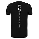 Emporio Armani Herren EA7 T-Shirt 3ZPT37 PJM5Z Kurzarm Rundhals Gr. XL, Schw