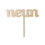 Studio Wirbelwind | Cake Topper neun Holz | Kuchenstecker 9. Geburtstag, Topper Holz Happy Birthday, Holztopper Geburtstag, Kuchen Topper Z