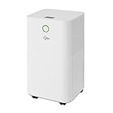 SUNTEC DryFix 12 EQ Luftentfeuchter – Für Räume bis 34 m2 bzw. 80 m3 – Raumentfeuchter mit 12 l/Tag Entfeuchtung – 3 in 1 Entfeuchter + Luftreiniger + Wäschetrockner – Mobil und elek