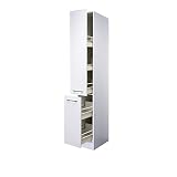 RIWAA - Apothekerschrank GRANTHAM - Classic & Clean - 2 Front-Auszüge, 5 Schubkästen - Breite 30