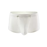 Boxershorts Herren - Unterhosen Herren Jockstrap String Ouvert Metallic Glitzer Wetlook Dessous Erotik Slips Unterwäsche Männer Boxershorts Sport G-String Sexy Höschen Thongs Bulge Pouch U