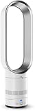 QQCY 25,6 Zoll Superior Ultra Leise Negative Ionen Safe Air Bladeless Tower Fan, Langlebiger Bodenmontierter Fernbedienungsventilator, Geeignet für Zuhause, Büro und Schlafzimmer (Color : Silver)