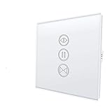 lxxiulirzeu Schiebevorhänge Elektrischer Vorhang Rollladen Smart WiFi Touch Switch Sprachsteuerungstimer Fernbedienung DIY. Schiebetürö