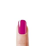 NagelGlück Nagelfolie | 32 einfarbige Nagelfolien zum aufkleben | Nagelfolie selbstklebend, Nail Stickers, Nail Wraps, Nagellack zum aufkleben, Nagelfolien Starterset (Hot Pink)