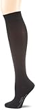 KUNERT Fly & Care Damen Kniestrümpfe, Schwarz (Black 0070), 41/42