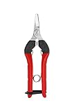 FELCO Ernte-/ Leseschere Nr. 320 (für Blumen, Obst- + Gemüsestiele, kompakte Schere mit Stahlgriffe, gebogene Klinge, für Rechtshänder + Linkshänder, Länge 154 mm) FELCO 320