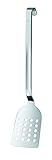 Rösle Haken Pfannenschaufel gelocht, Hochwertiger Pfannenwender mit großflächiger Lochung, Edelstahl 18/10, Spülmaschinengeeig