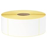 Labelident Versandetiketten DHL, UPS, DPD - 103 x 199 mm - 2100 BPA-freie Thermo Versand Etiketten Eco auf 1 Großrolle, 3 Zoll Kern, Thermodirekt permanent, Trägerp