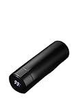 NC Thermosbecher Wasserbecher Intelligente Temperaturmessung Paar Isoliertopf Werbegeschenk Temperaturanzeige Tasse (Gentleman Black)
