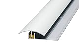 Übergangsprofil/Bodenschiene / 6-20 mm/ 100 cm/Aluminium/Leiste/Schiene/Silber/Breite 35