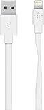 Belkin flaches MixIt Lightning Lade-/Sync-Kabel (1,2m, geeignet für iPhone 8/8 Plus, iPhone X, iPhone 6/6s/6 Plus/6s Plus, iPhone 7/7 Plus, iPhone SE, iPad) weiß